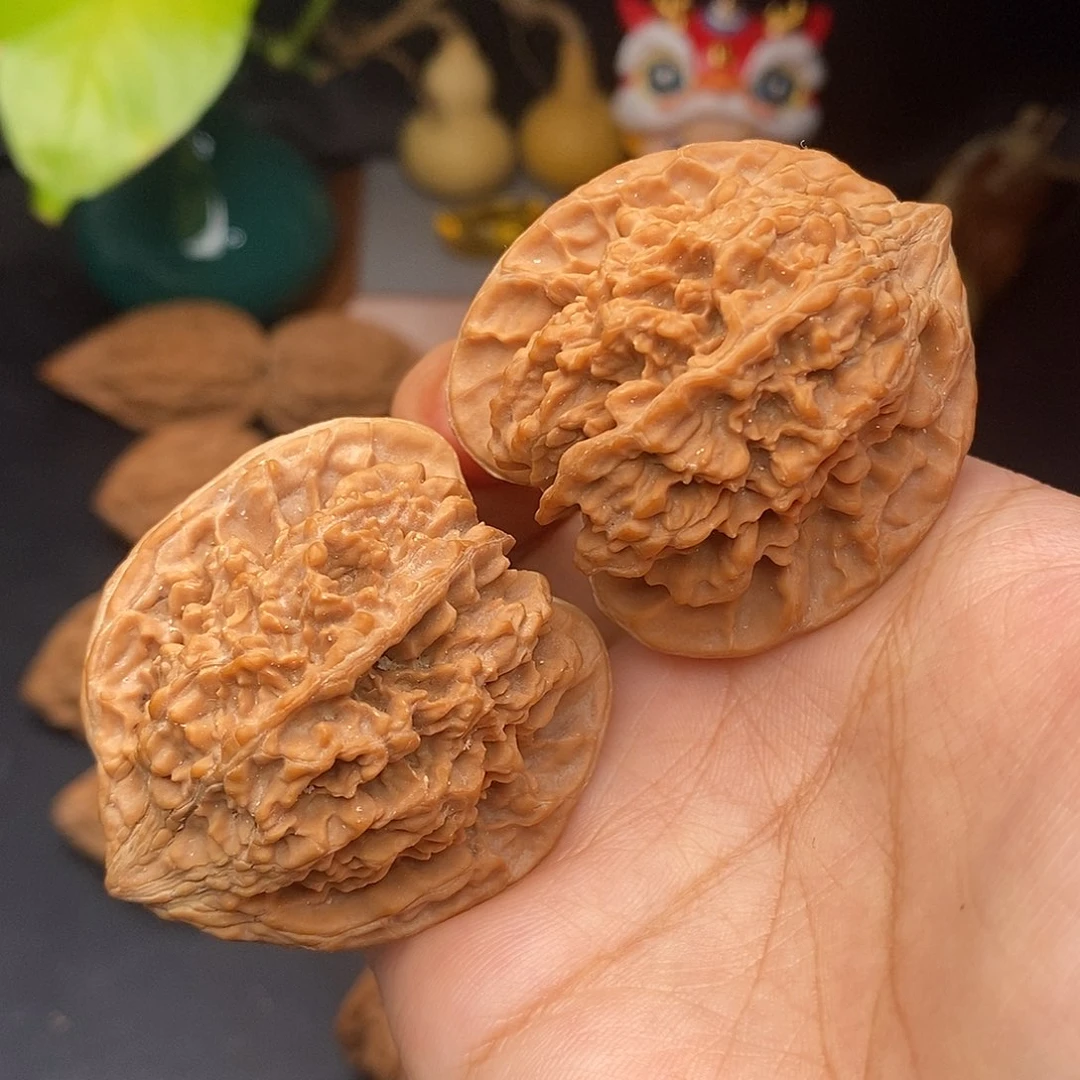 把件文玩核桃满天星全品43.5