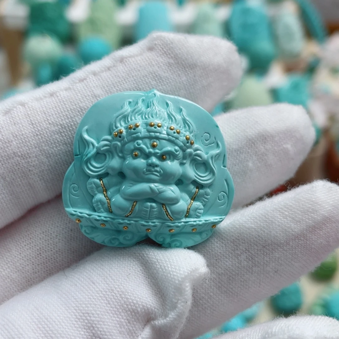 绿松石未镶嵌珠宝奇石