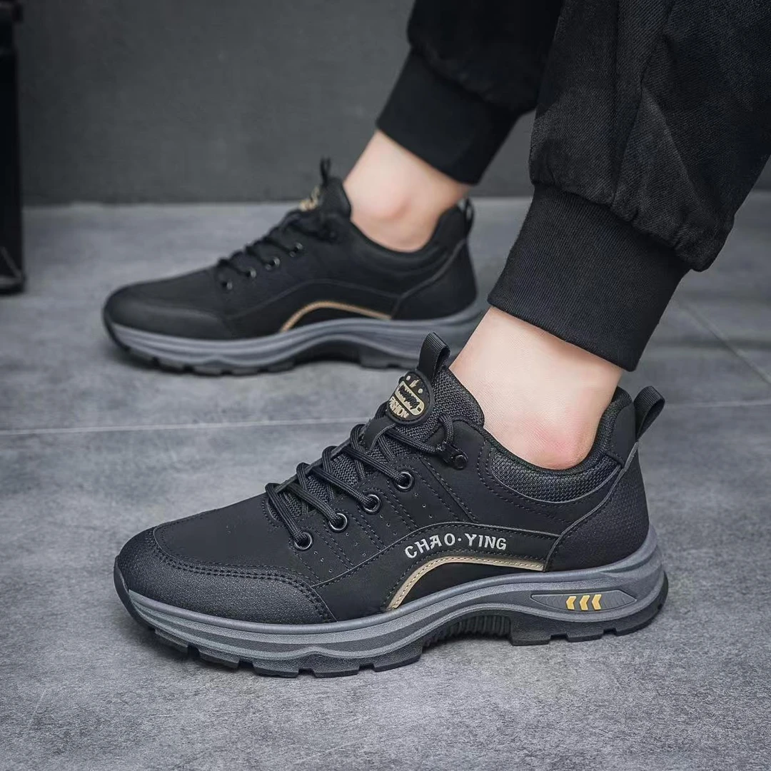 男士2025秋季运动鞋休闲鞋户外跑步潮流工作鞋透气防滑耐磨登山鞋