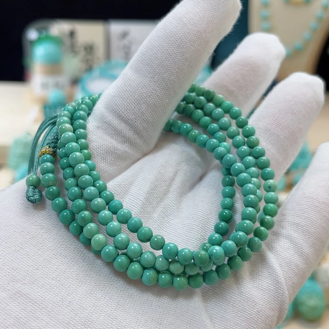 绿松石珠宝奇石未镶嵌尺寸3.8