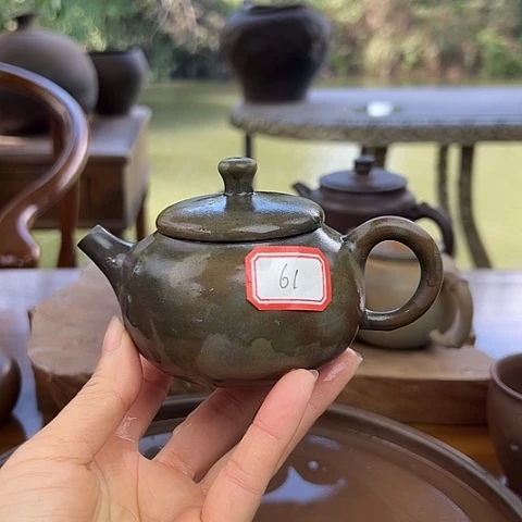 戬谷龙窑柴烧茶壶61
