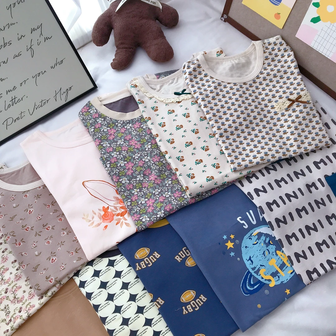 90码(A310-A399)源头产地儿童秋衣/秋裤衬衣/衬裤