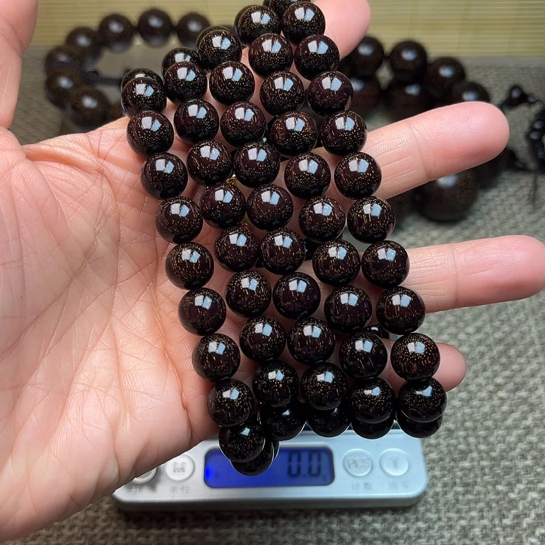 檀香紫檀（小叶紫檀）1.0 108颗 爆星