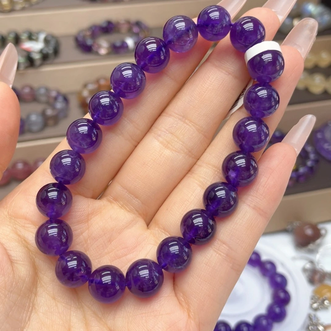 未镶嵌手链紫晶乌拉圭