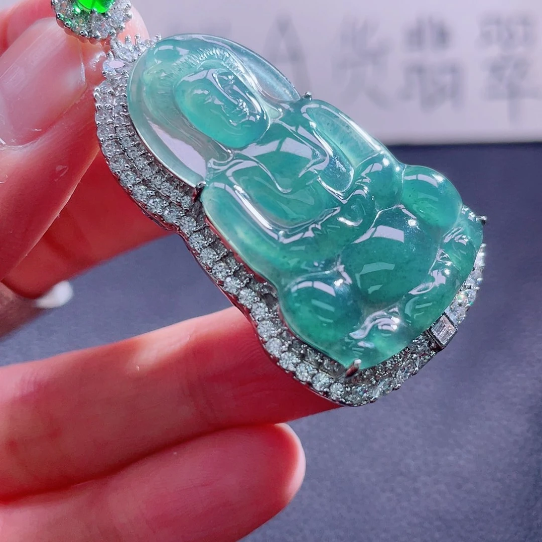 翡翠颈饰未镶嵌9999999999