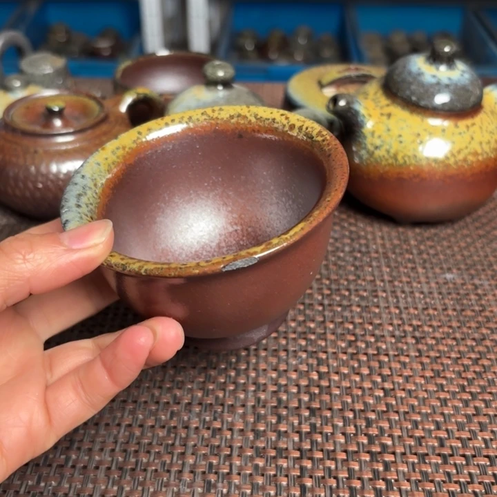 茶壶紫砂瑕将军杯130 C