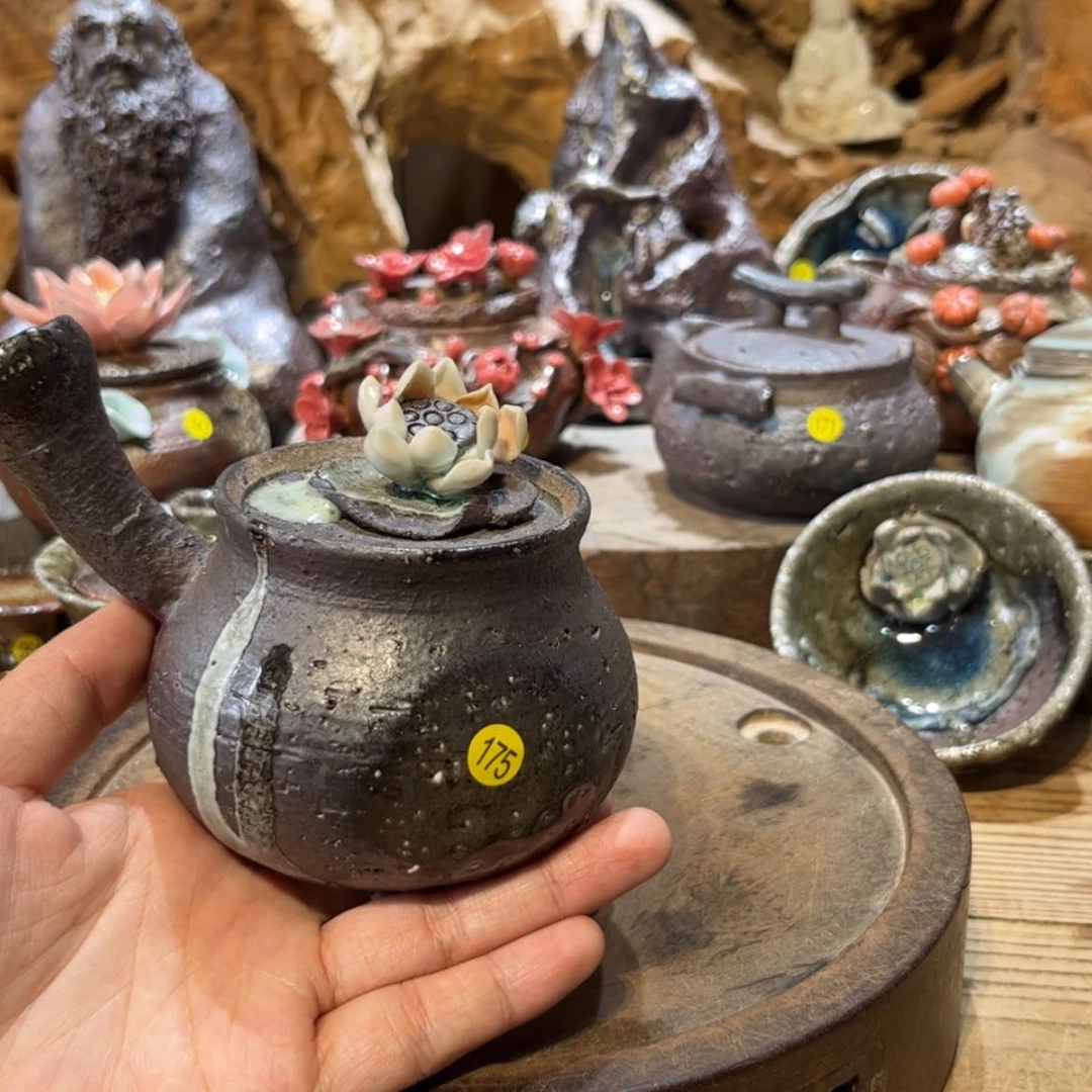 【闪购商品】柴烧手工茶杯茶器175