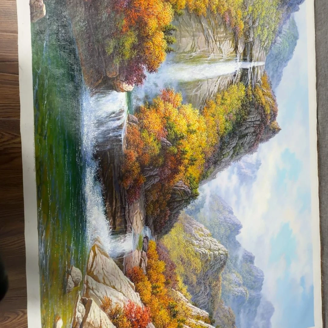 油画加油加油努力加油努力