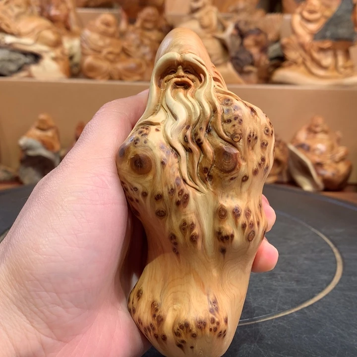 柏木（崖柏）根雕摆件