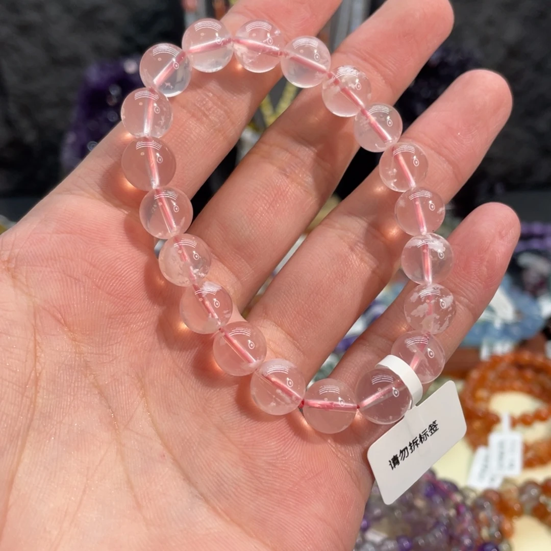 *****手链未镶嵌水晶粉雪花10