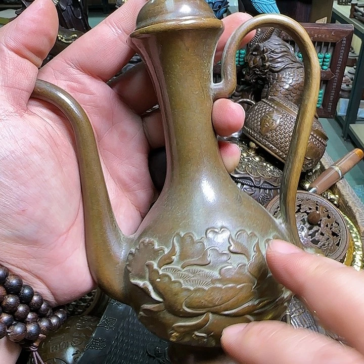 铜器办公室茶室摆件