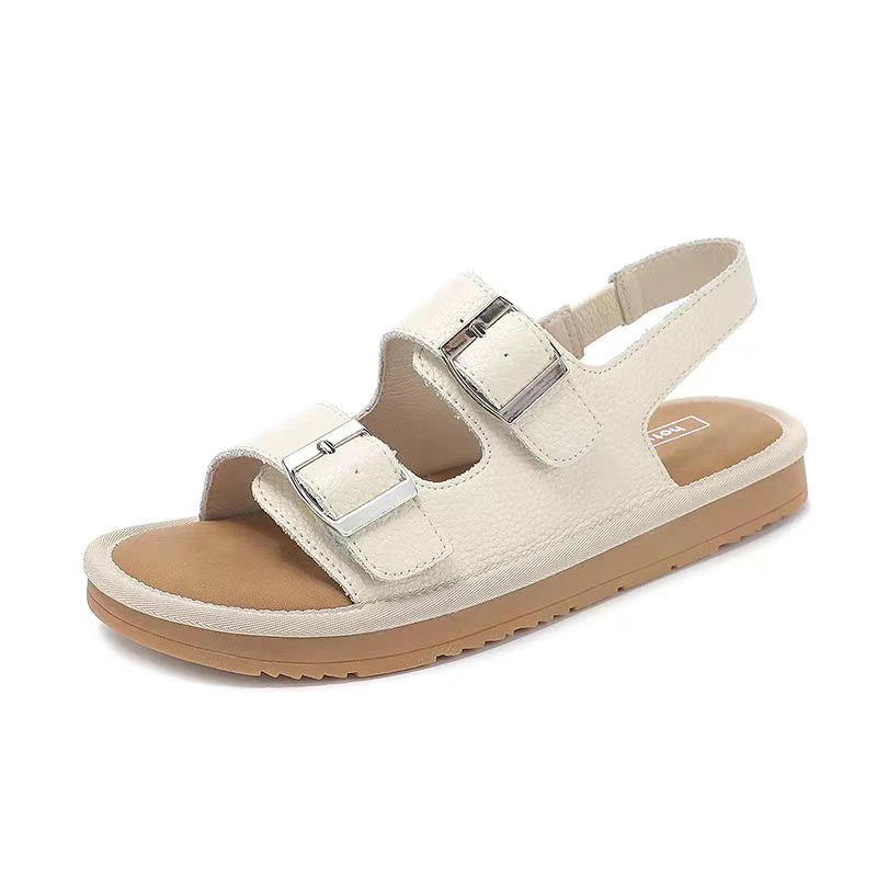 跟高3cm~防滑平跟夏季透气一字拖百搭休闲女士鞋时尚50w4216#