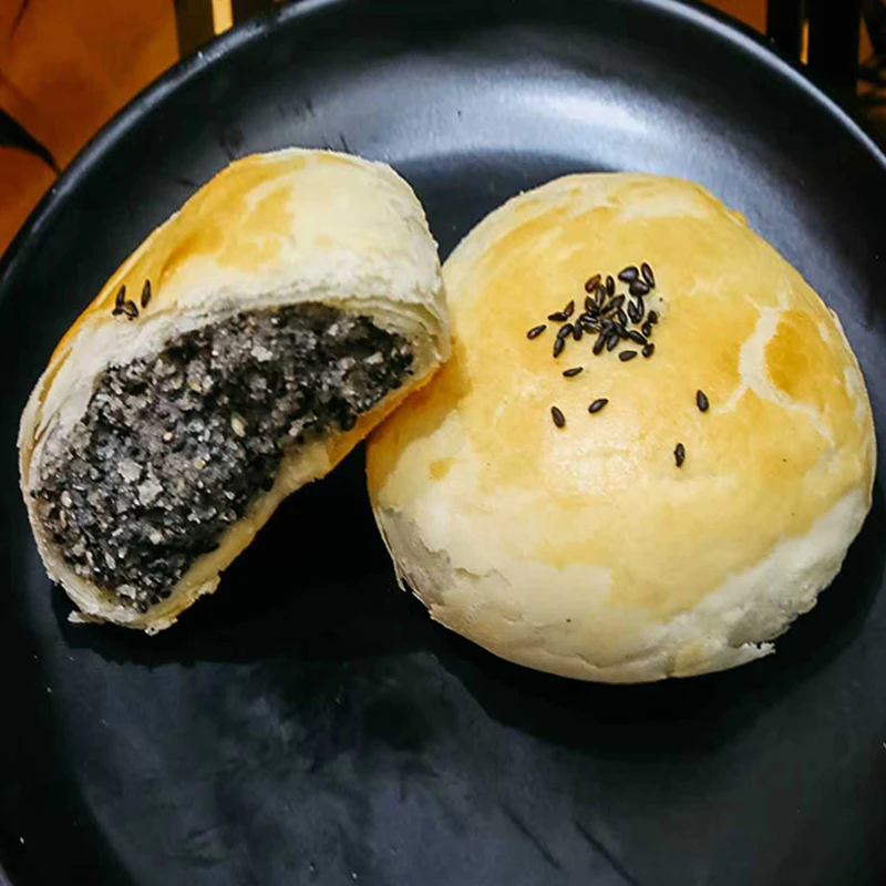 特色椒盐月饼传统手工酥皮大姚家经典邳州老月饼糕点零食