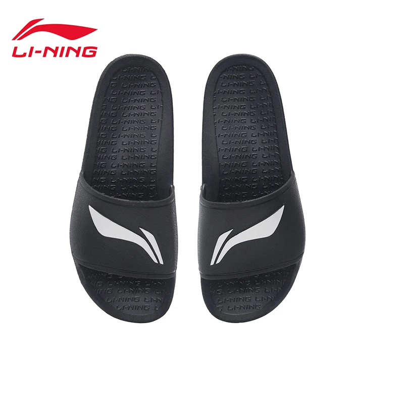 【轻盈防滑拖鞋】李宁男女鞋减震回弹时尚休闲鞋子运动拖鞋AYCS003
