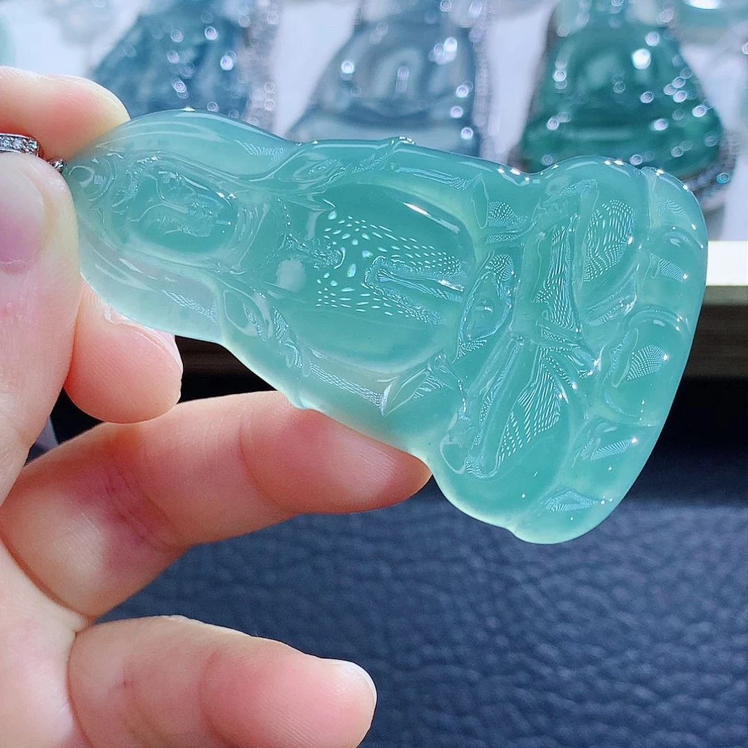 未镶嵌挂件翡翠翡翠