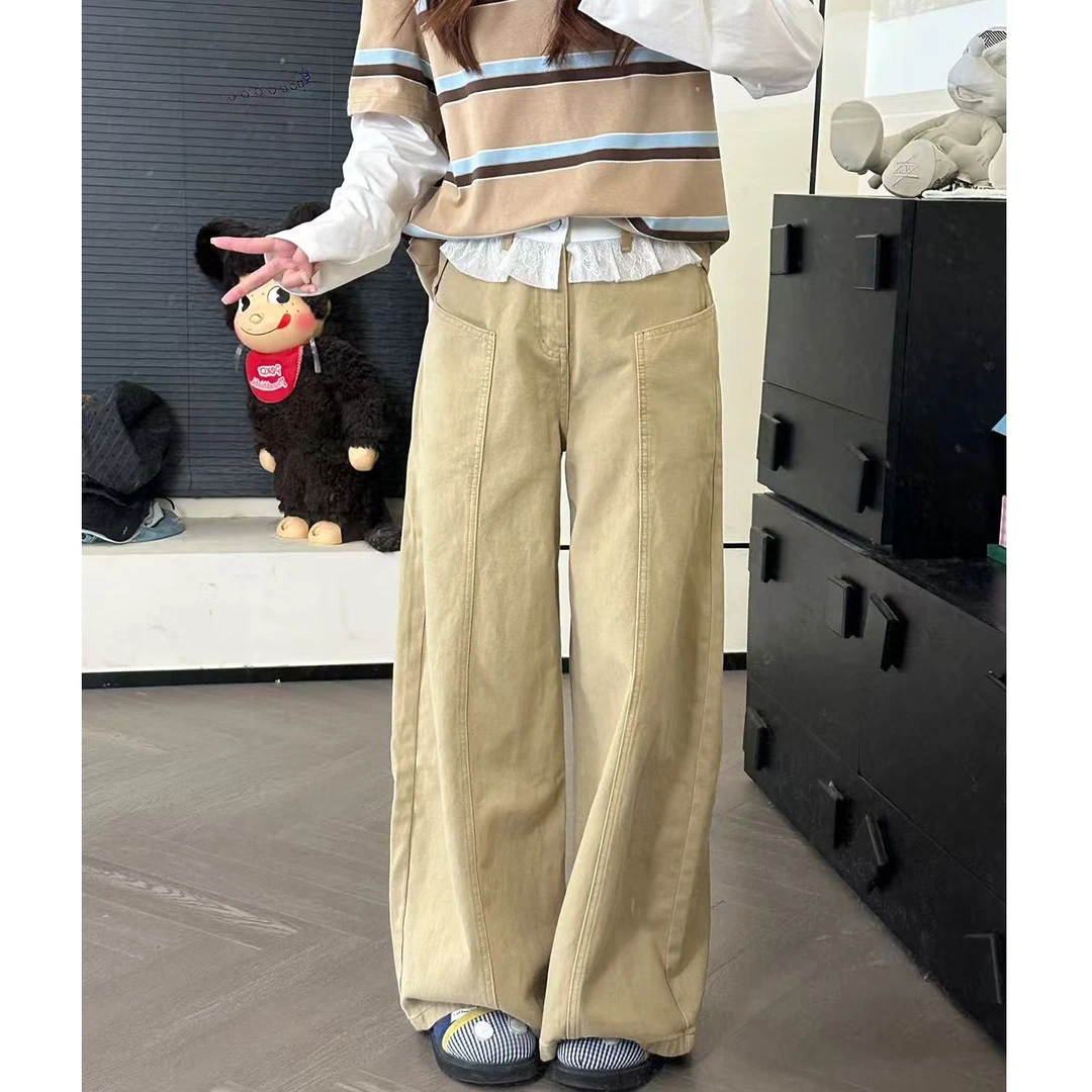 CHACHA【夏隙垂迹】休闲时尚百搭花边设计休闲裤