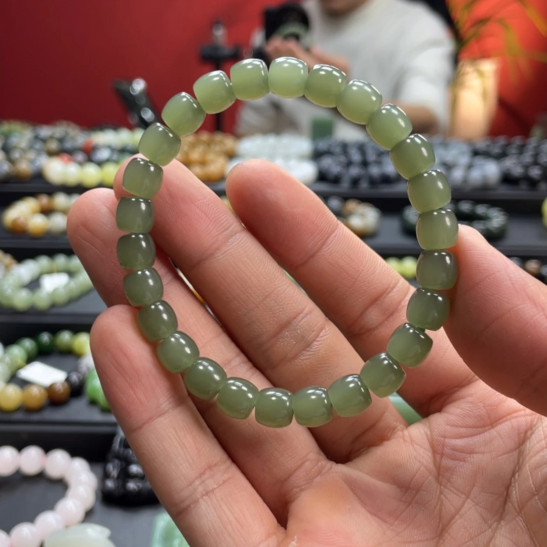 和田玉手链未镶嵌