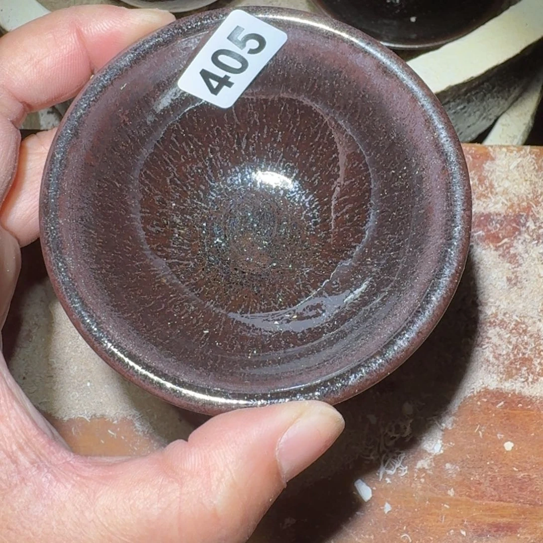 小雨茶盏，手工柴烧，