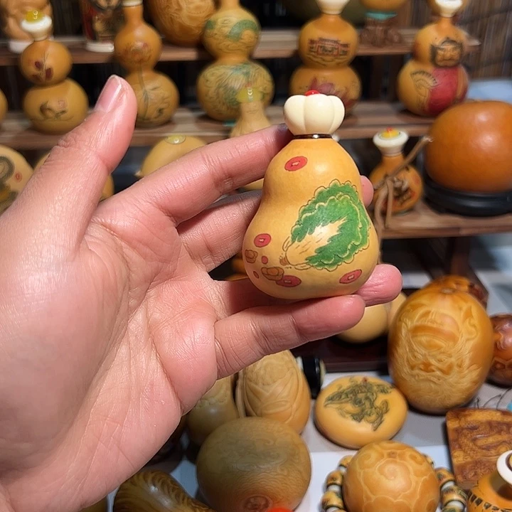 针刺小白菜葫芦葫芦