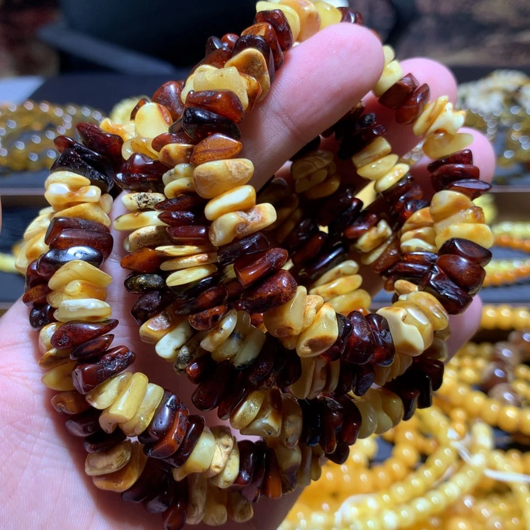 未镶嵌琥珀珠宝奇石多样性发其一