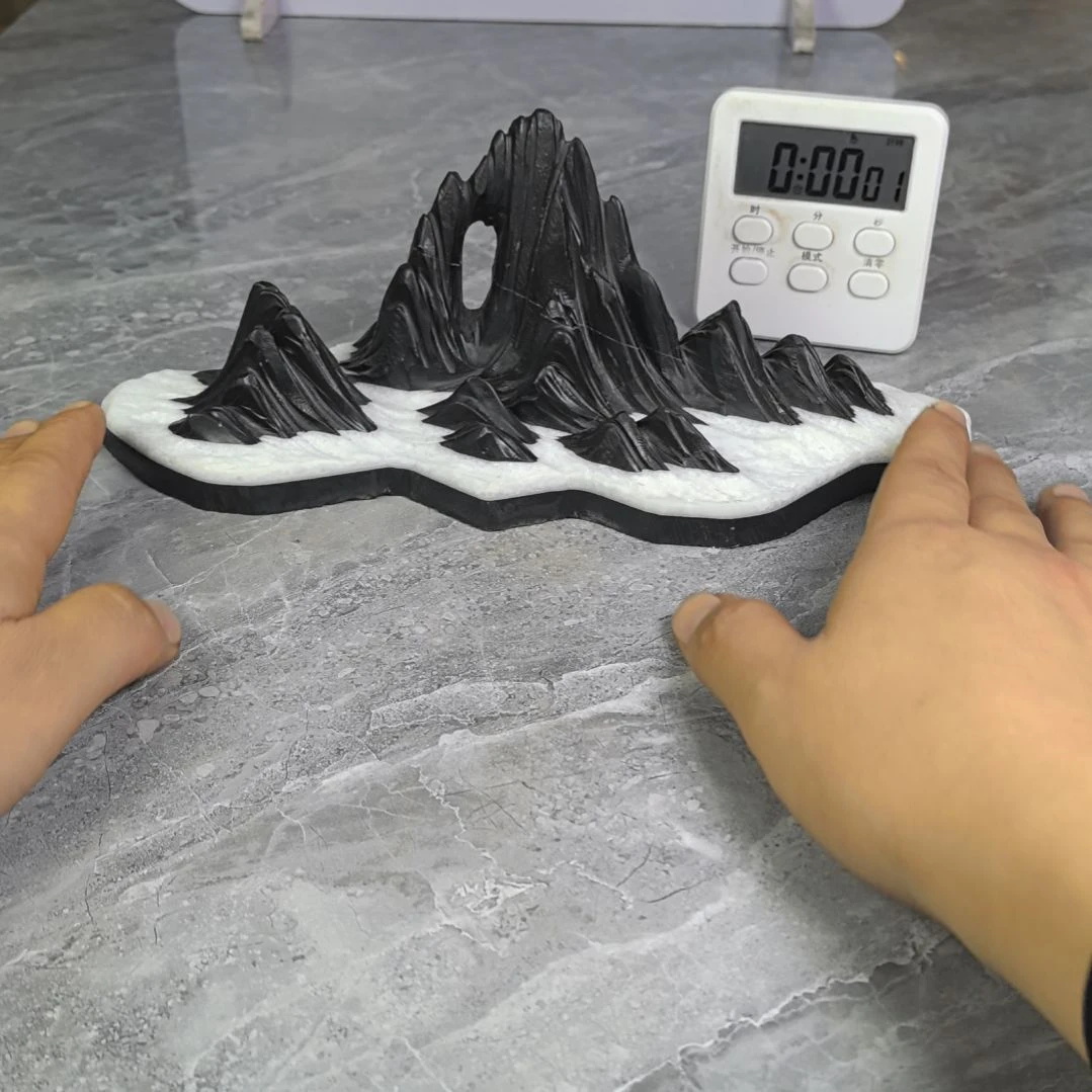戊***火灵璧石奇石摆件观赏石
