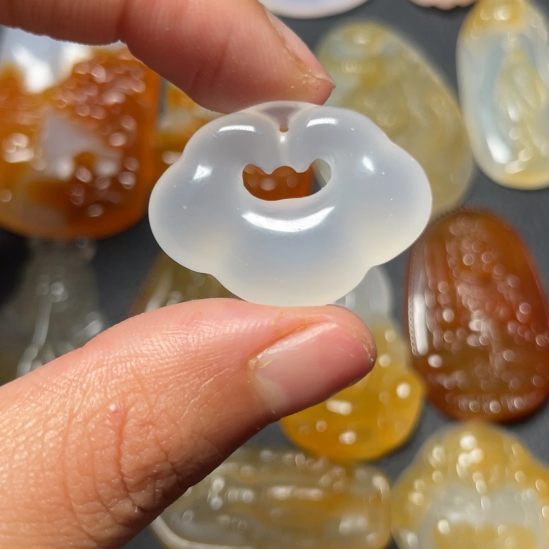 玛瑙/玉髓未镶嵌颈饰