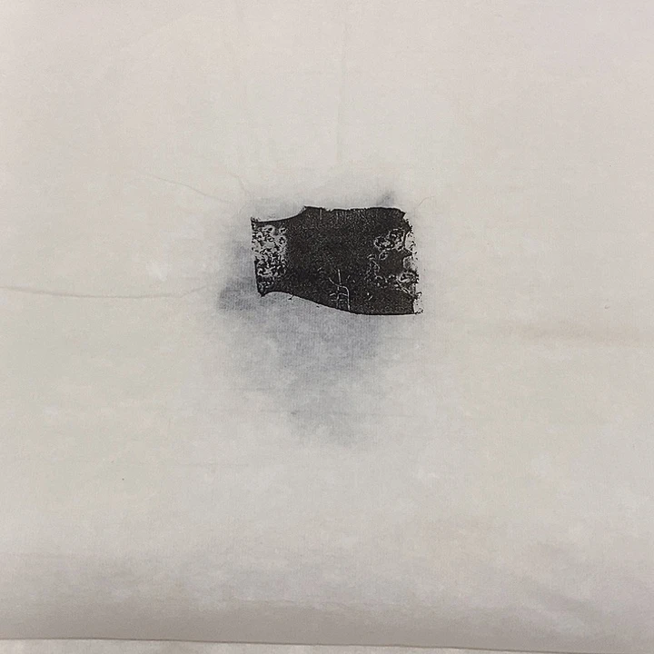 拓片用纸其他石磬拓片7张