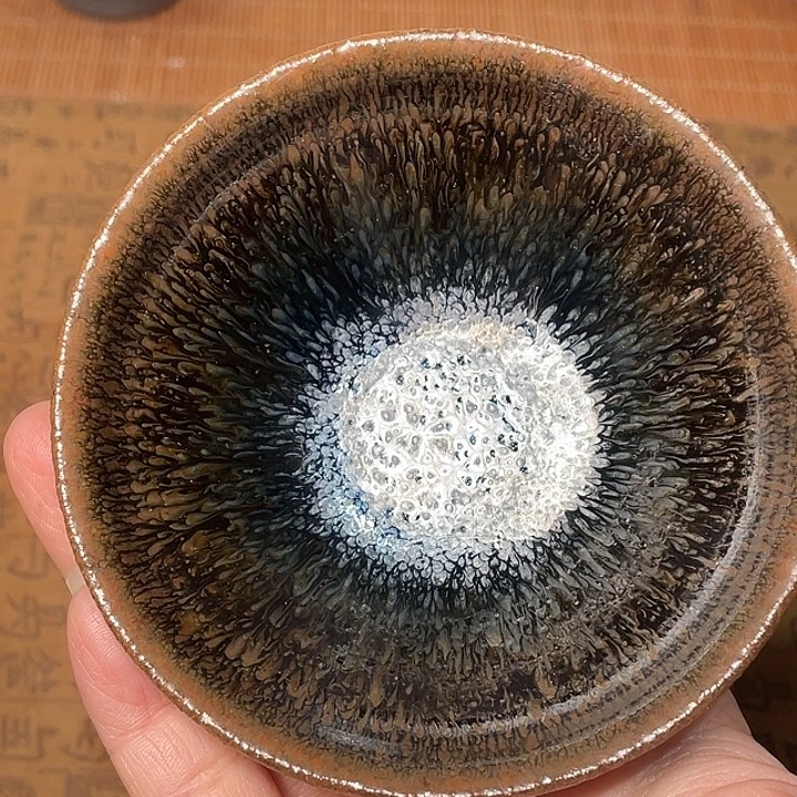 小***西茶盏建窑建盏柴烧