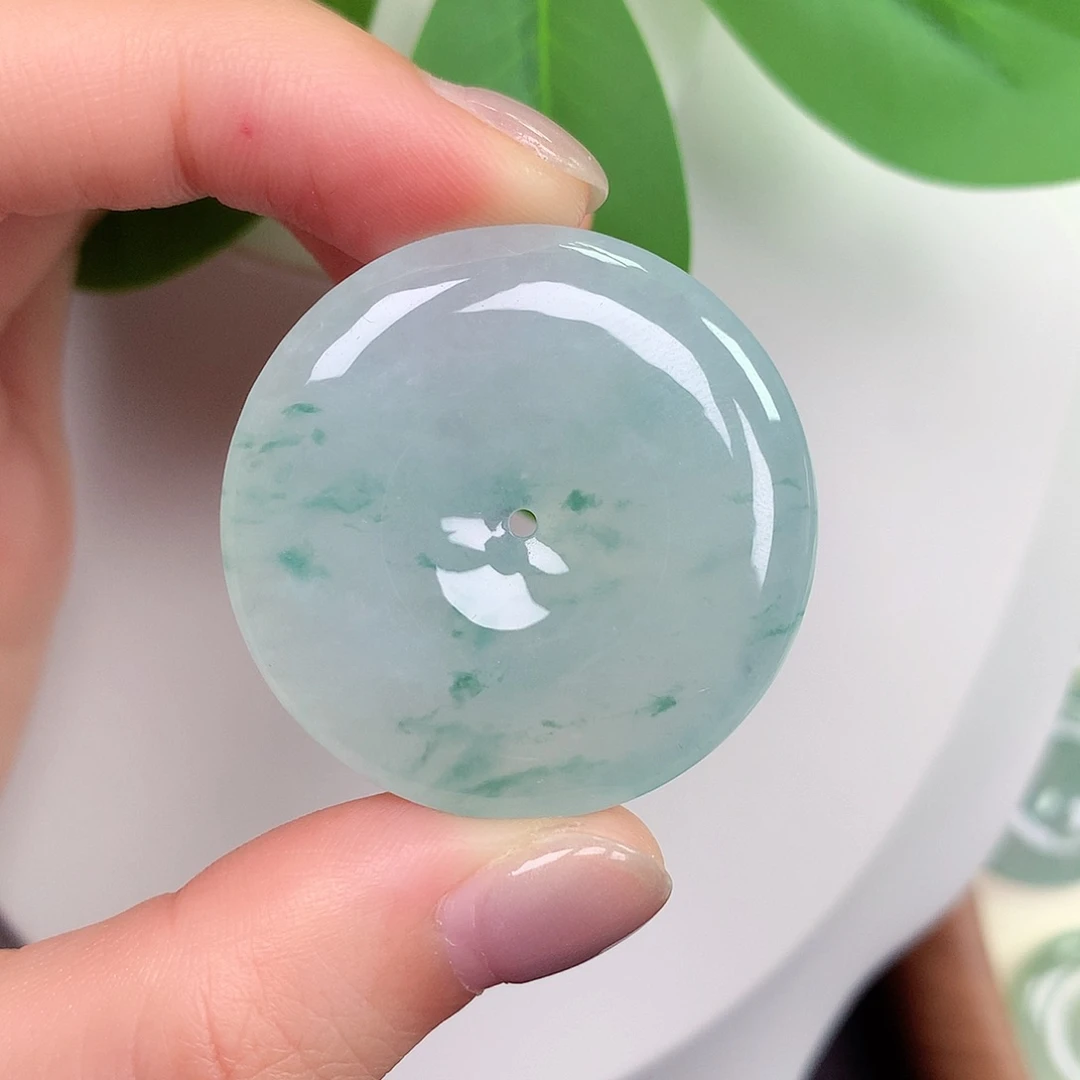 颈饰未镶嵌翡翠84/34.6-5.6mm