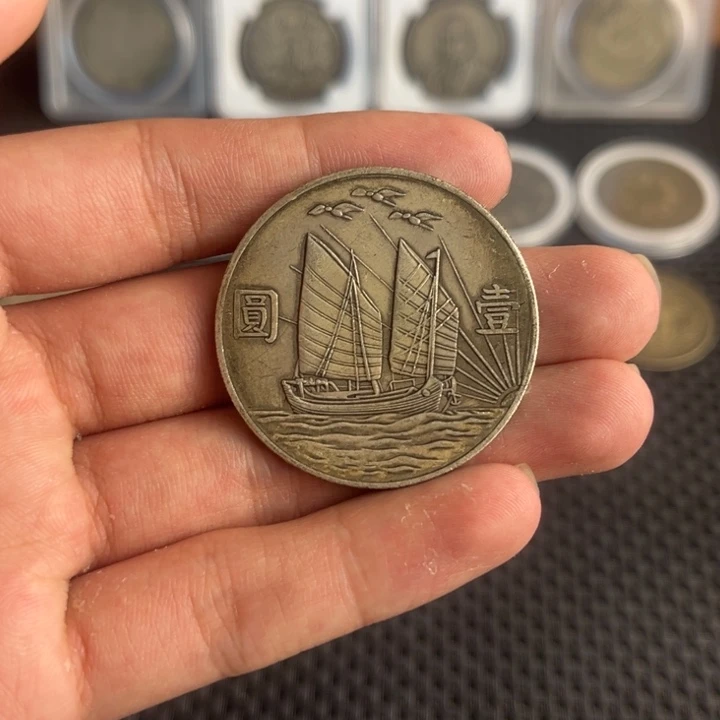 大头龙洋船洋工艺品