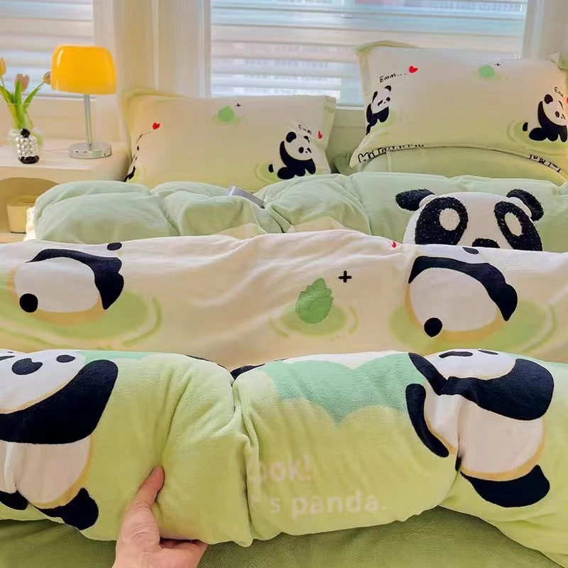 乐妤家纺 单独牛奶绒被套 只有被套 没有其他