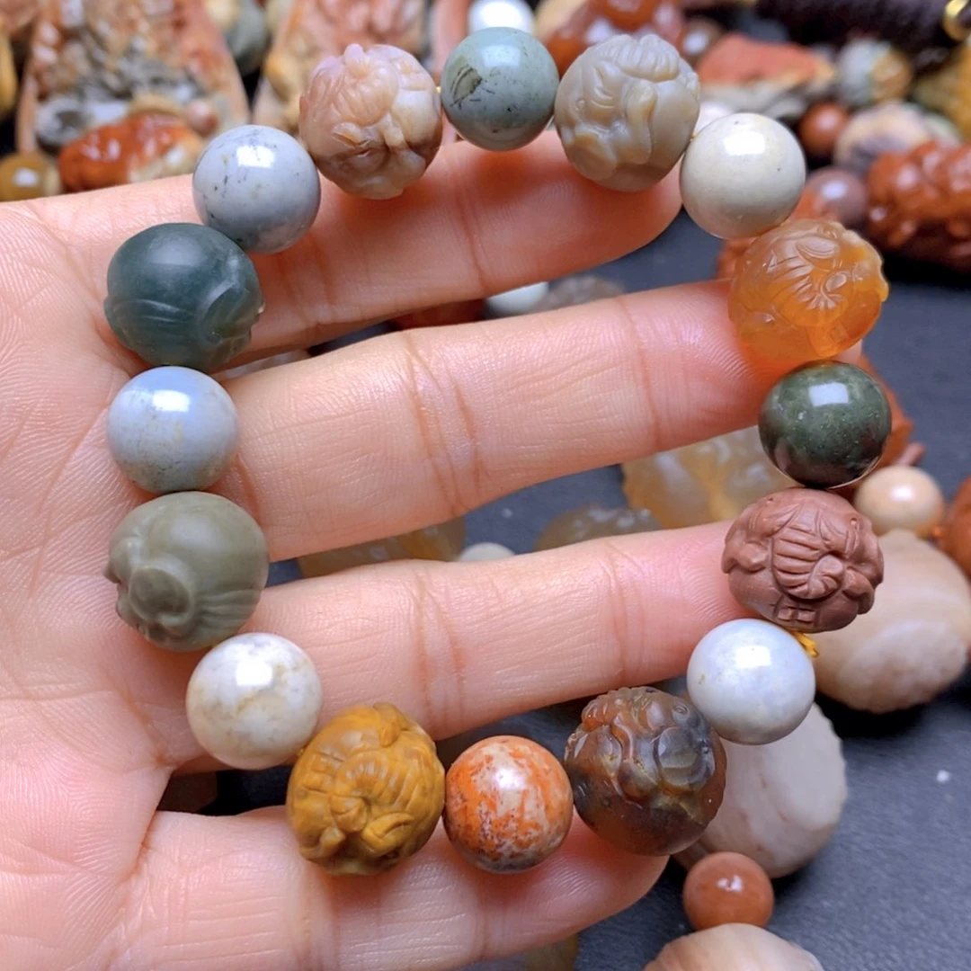 未镶嵌手串玛瑙/玉髓