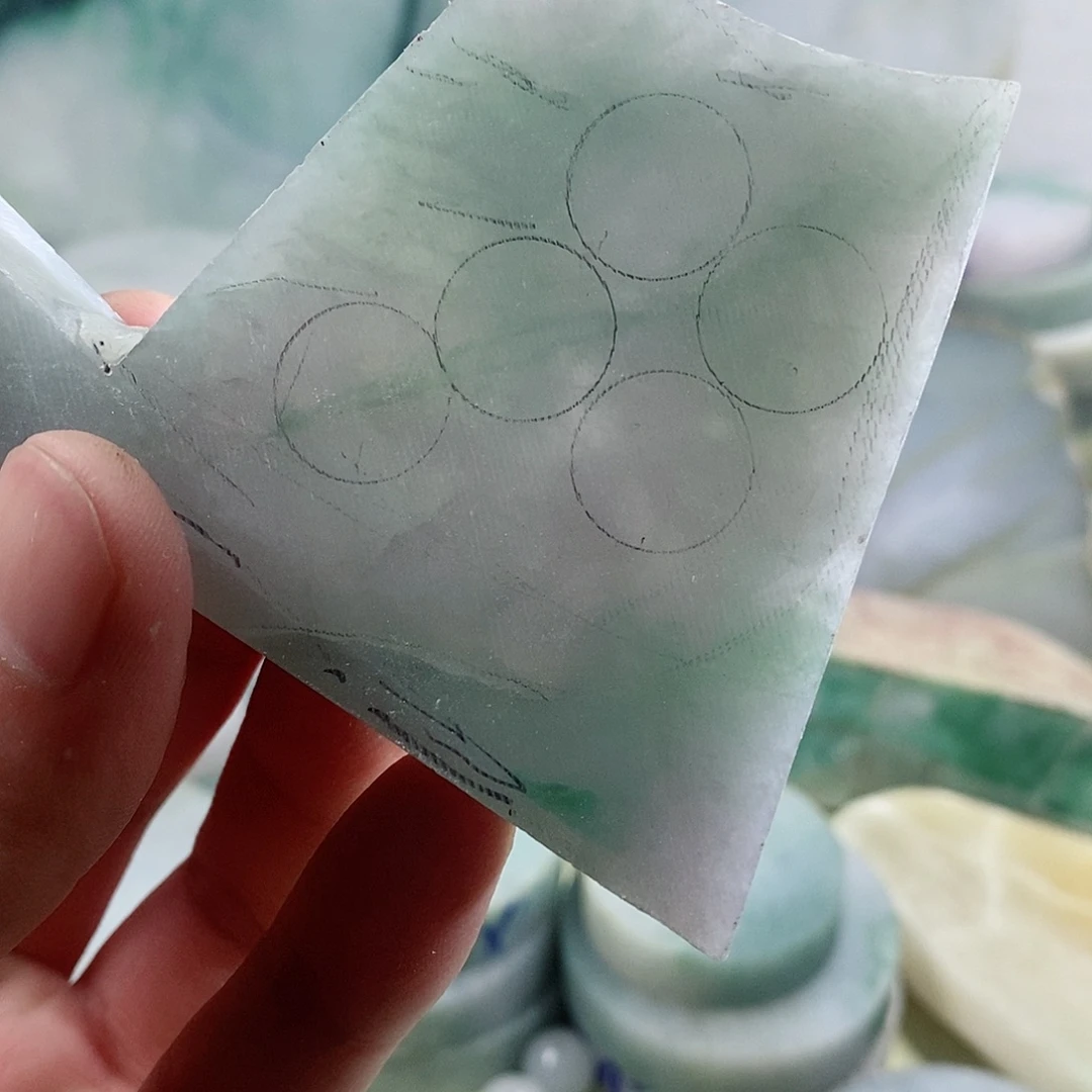 翡翠散珠天然缅甸翡翠a货18