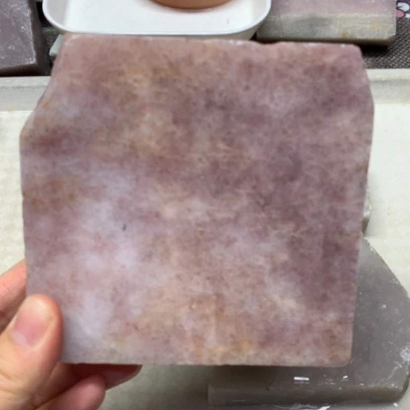 【闪购商品】未镶嵌手镯（圆镯）石英岩玉杨梅紫