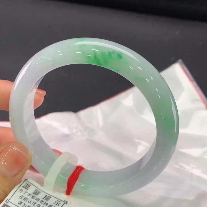 未镶嵌手镯翡翠正圈58