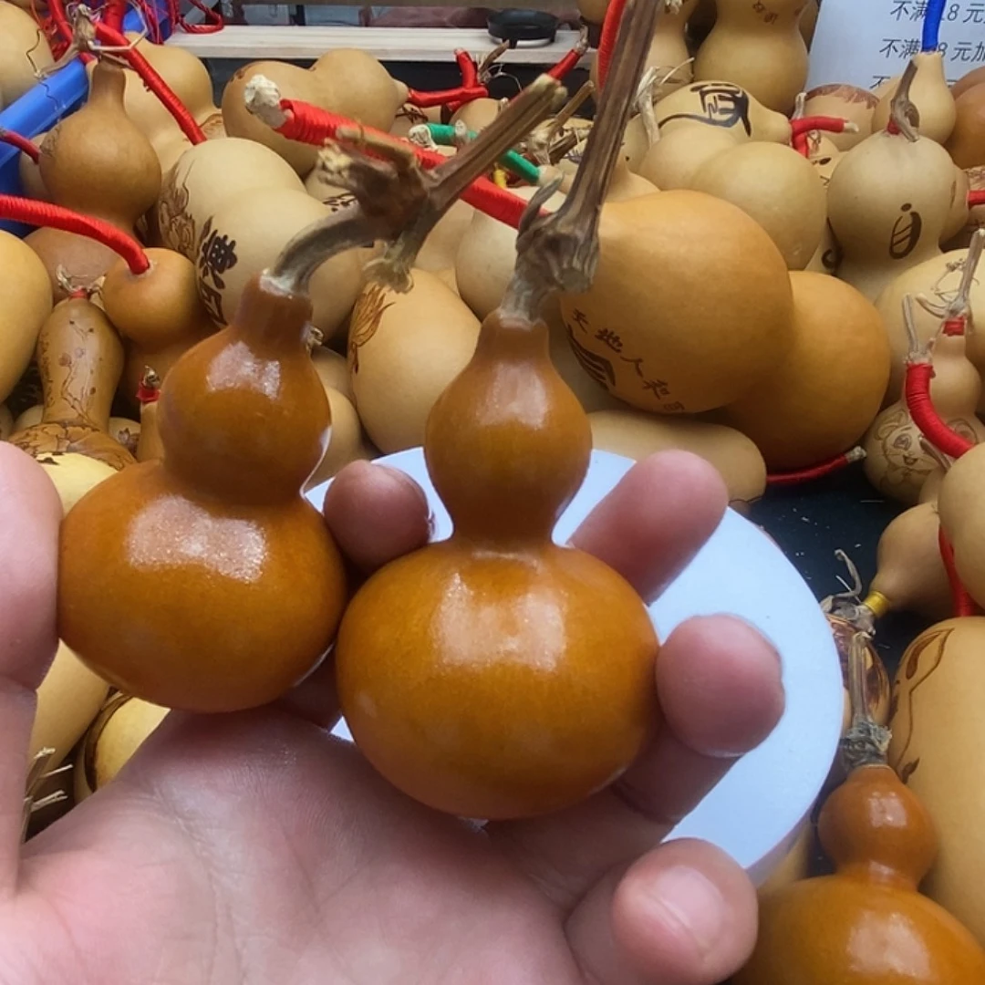 终***者香榧木葫芦工艺品