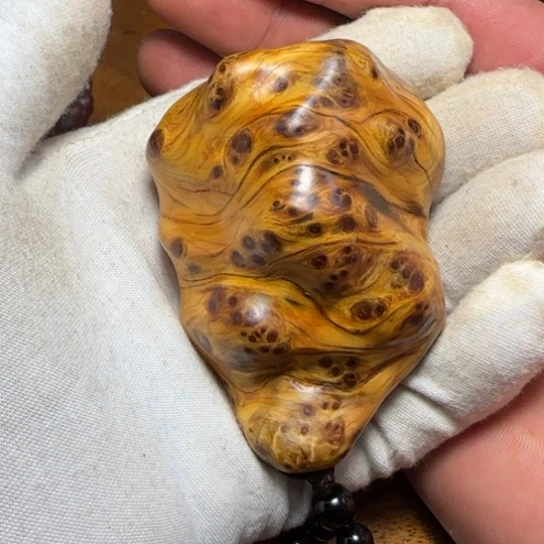 柏木（崖柏）游**生全陈化老料把件