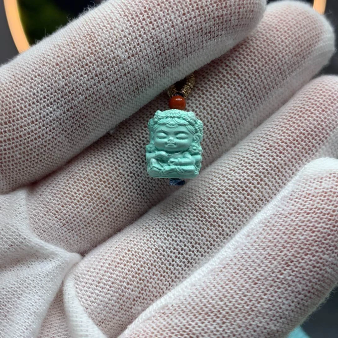 绿松石挂件未镶嵌