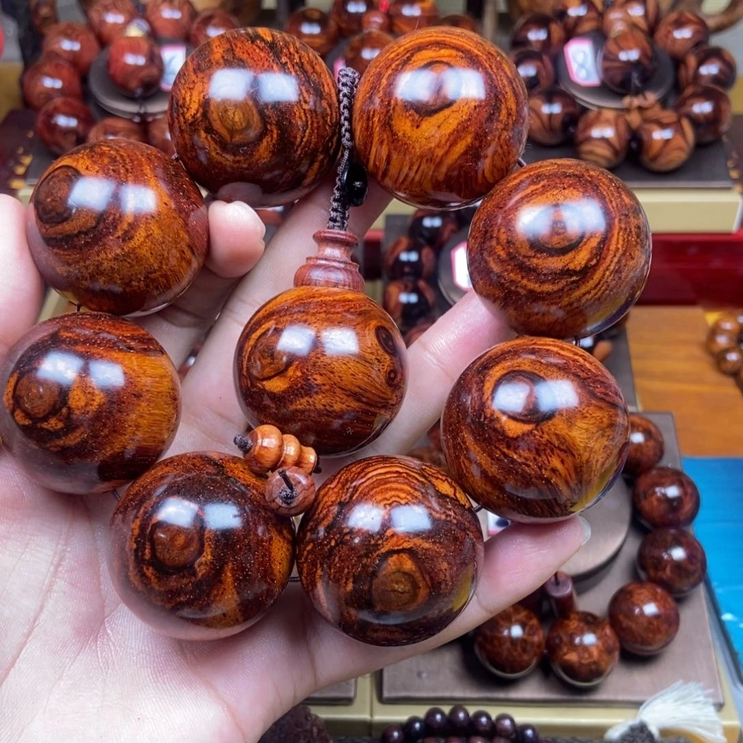 用***4黄花梨/降香黄檀黄花梨手串3.5