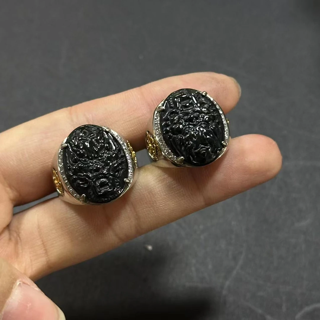 【菲菲】翡翠戒指多样性发其一@k