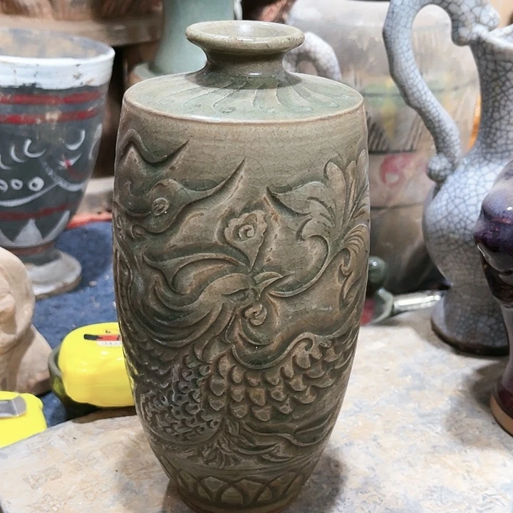 瓦当摆件摆件茶桌茶台陶瓷