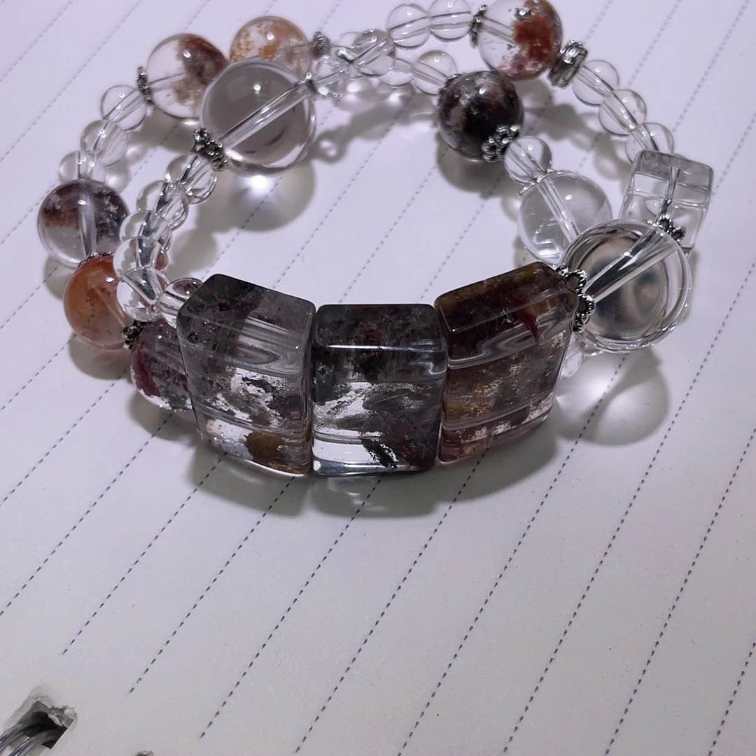 水晶手链未镶嵌梵*水晶