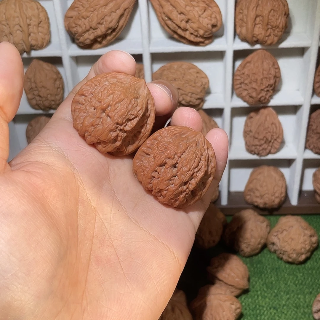 吊坠文玩核桃自己玩的凹底回血