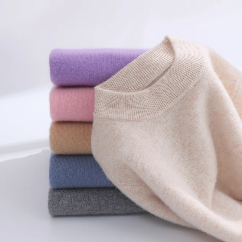 【中厚款】儿童全羊毛衫半高领男童女童中大童羊绒毛衣宝宝打底衫