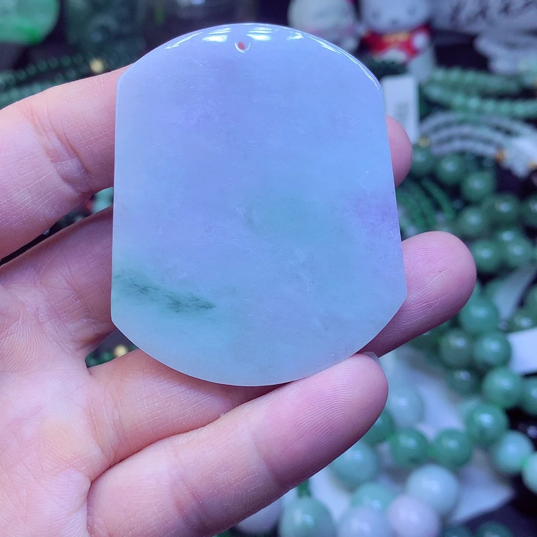 翡翠毛衣链未镶嵌