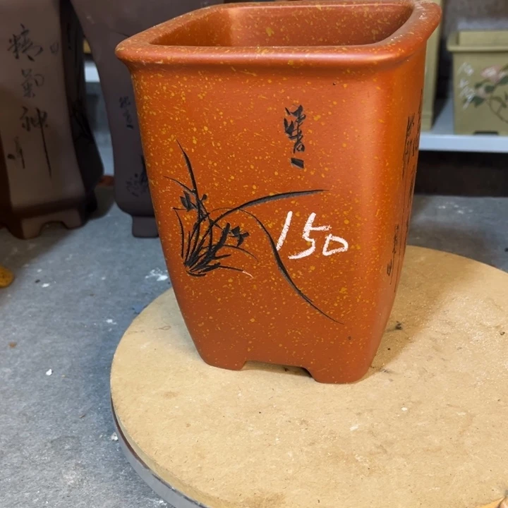紫砂花盆紫砂花盆