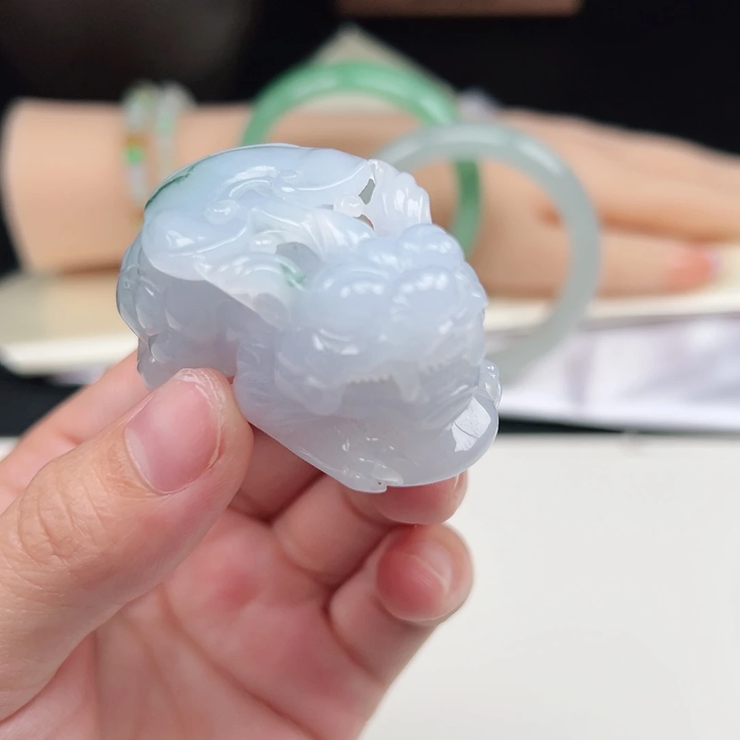 翡翠未镶嵌挂件1-333