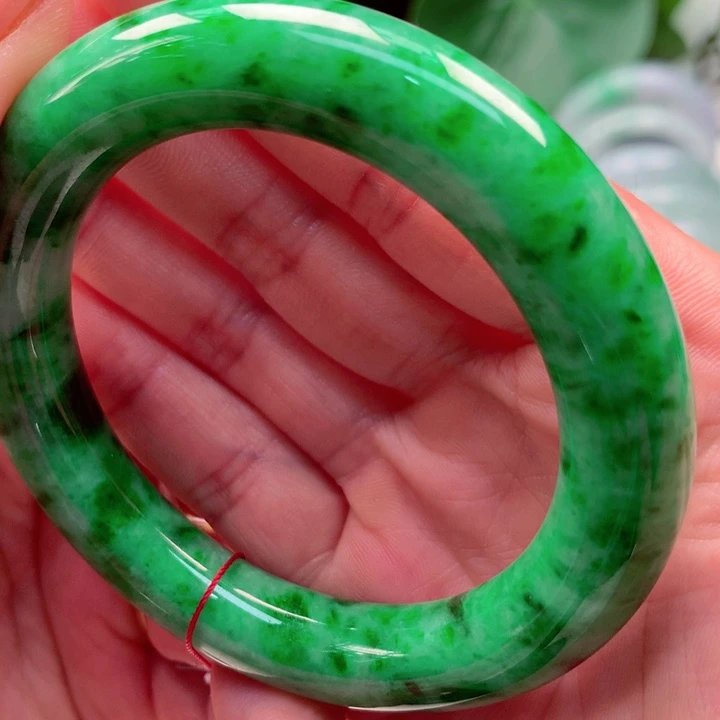 r***t翡翠未镶嵌手镯天然翡翠手镯