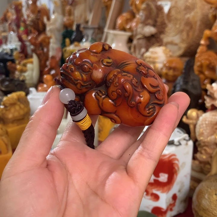 石材摆件的时候还在犹豫
