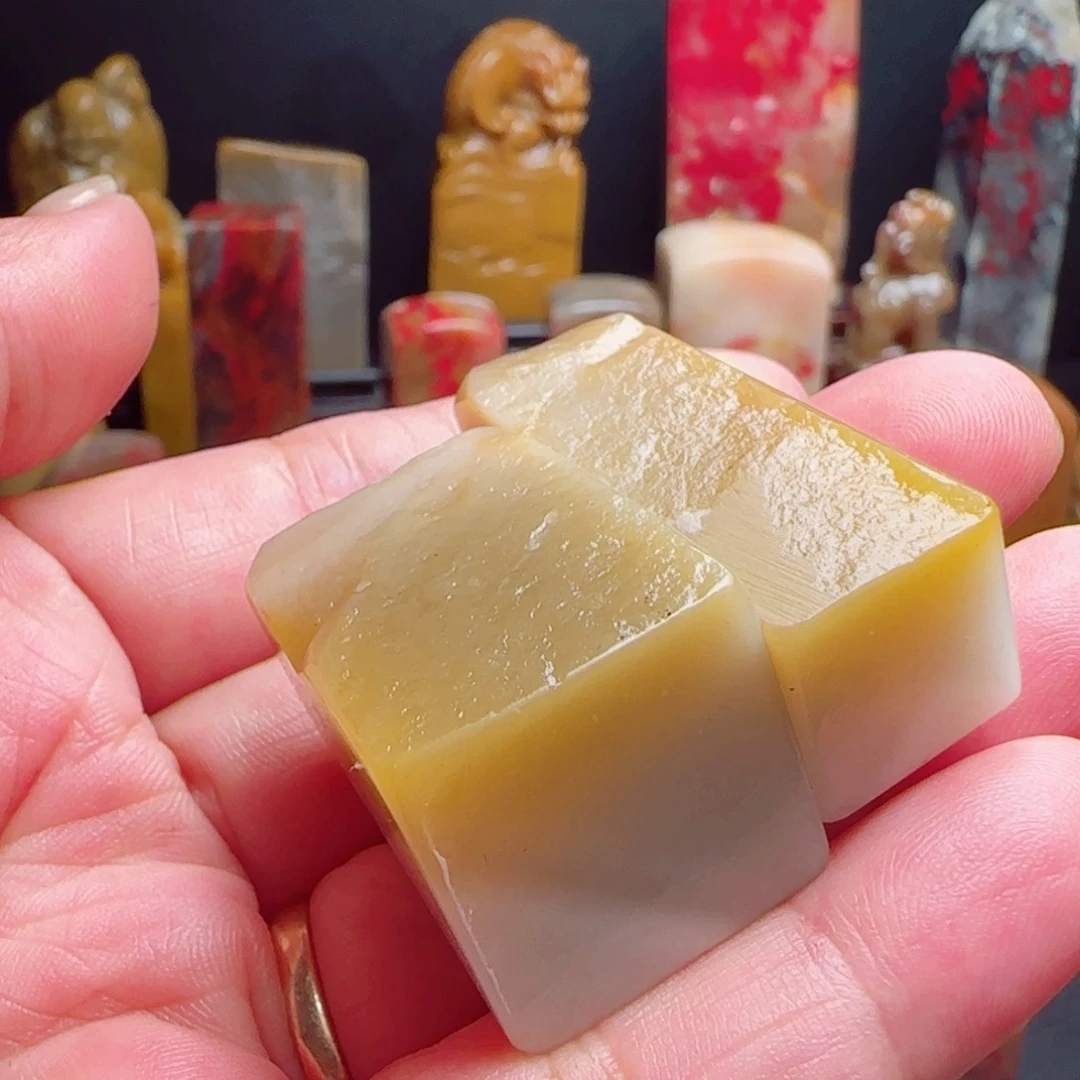 昌化石田黄石印章
